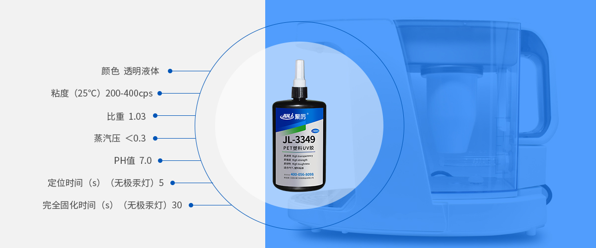 PET专用UV无影胶产品参数
